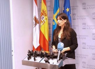 Laura Tuero, en rueda de prensa