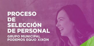 Abierto proceso selección personal Podemos Equo Xixón