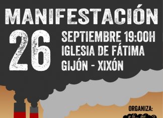 Comunicado de apoyo a la manifestación contra la contaminación