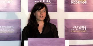 Laura Tuero, en rueda de prensa