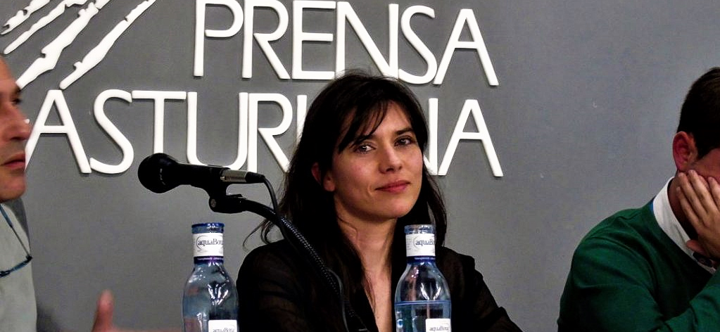 Laura Tuero en el Club de Prensa Asturiana
