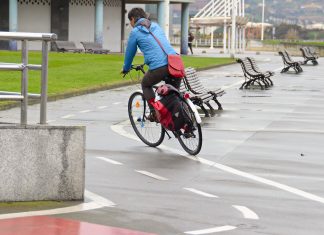 Carril bici en Poniente