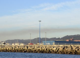 Nube oscura procedente de Arcelor
