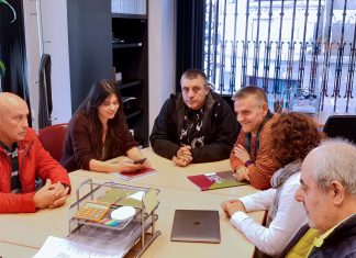 Reunión de Podemos-Equo Xixón con la plataforma ecologista