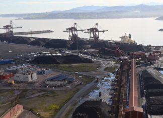 Vista de El Musel