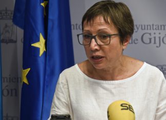 Yolanda Huergo en rueda de prensa