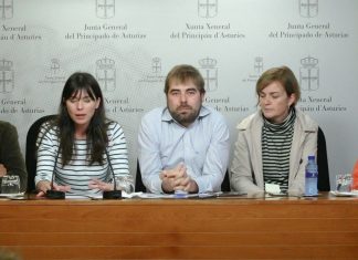 Rueda de prensa sobre los centros de Salud de Xixón