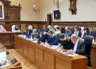 El pleno del Ayuntamiento de Xixón