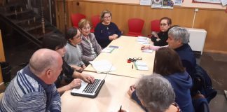 Reunión de Podemos-Equo con la asociación vecinal Jovellanos