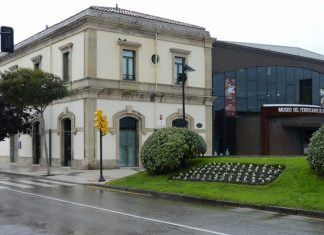 Yolanda Huergo: “Hay que ser prudentes porque no podemos volver a caer en la trampa de comenzar una obra sin las garantías necesarias” Fachada del museo del Ferrocarril