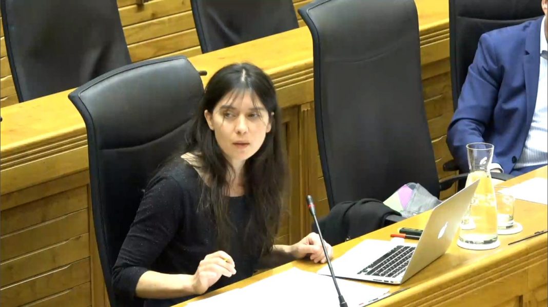 Laura Tuero en el Pleno